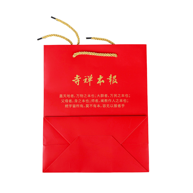 Multi-Functional HD Printed Corrugated Paper Carry Bag