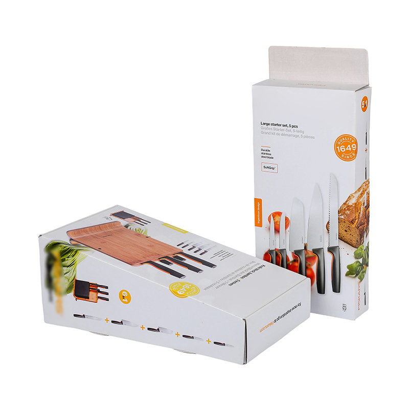 Functional Form Knife Set Custom Corrugated Box