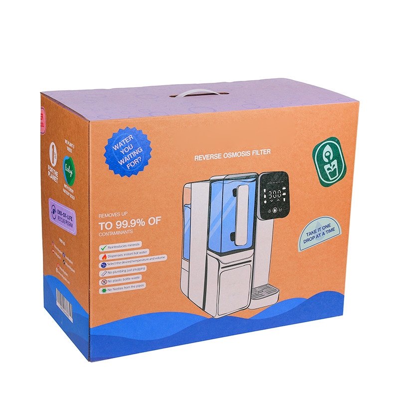 Water Dispenser Packaging Carton - Triple-Protected Solution with NFC